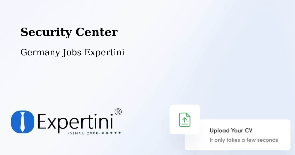 Security & Compliance – Biberach An Der Riss - Germany Jobs Expertini